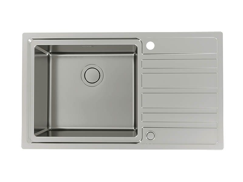 

Мойка Alveus RANDO 50L UP SAT-90 FS 860x500 в комплекте с сифоном, Серебристый, RANDO 50L
