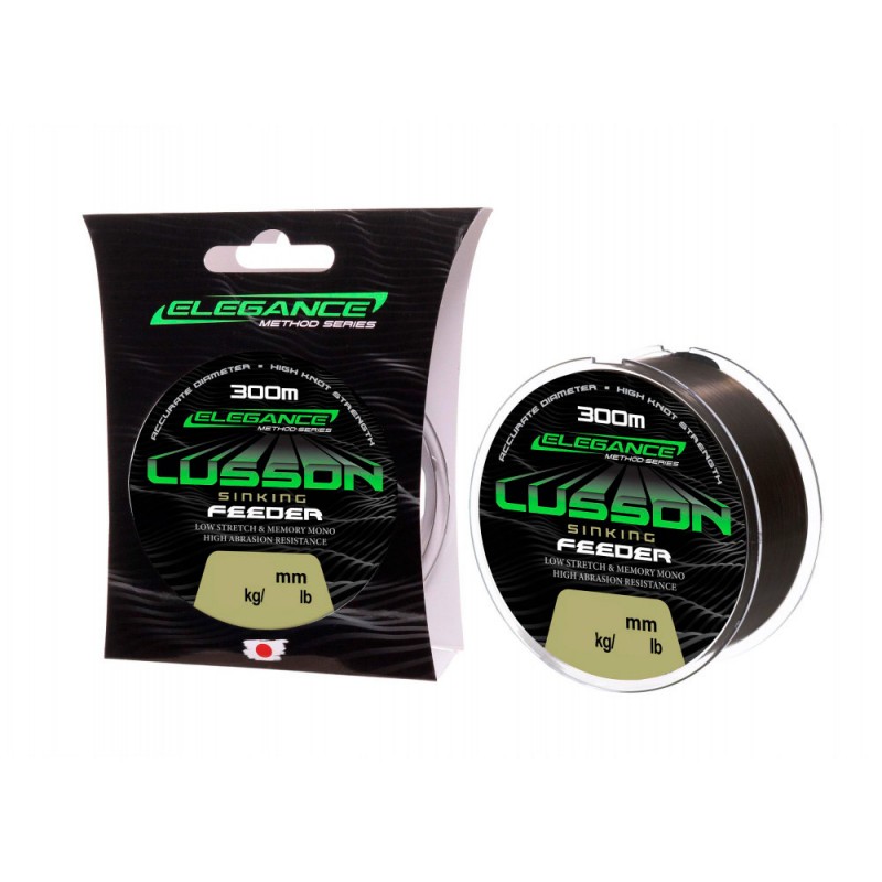 Леска Elegance Method Lusson Sinking Feeder 300м 0,20мм 3,69кг