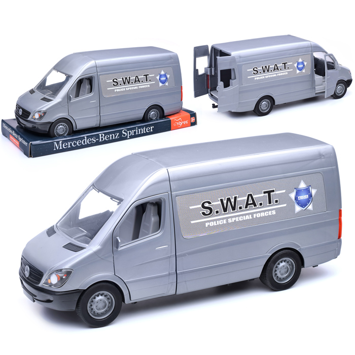 

Автомобиль "Mercedes Sprinter" грузовой (серый) на планшетке, Tigres