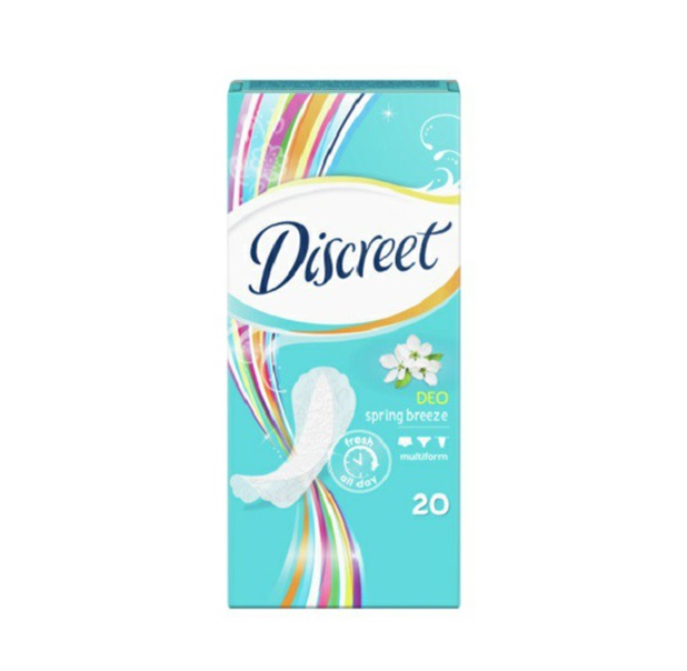 

Ежедневные прокладки Discreet Deo Multiform Весенний бриз 20 шт