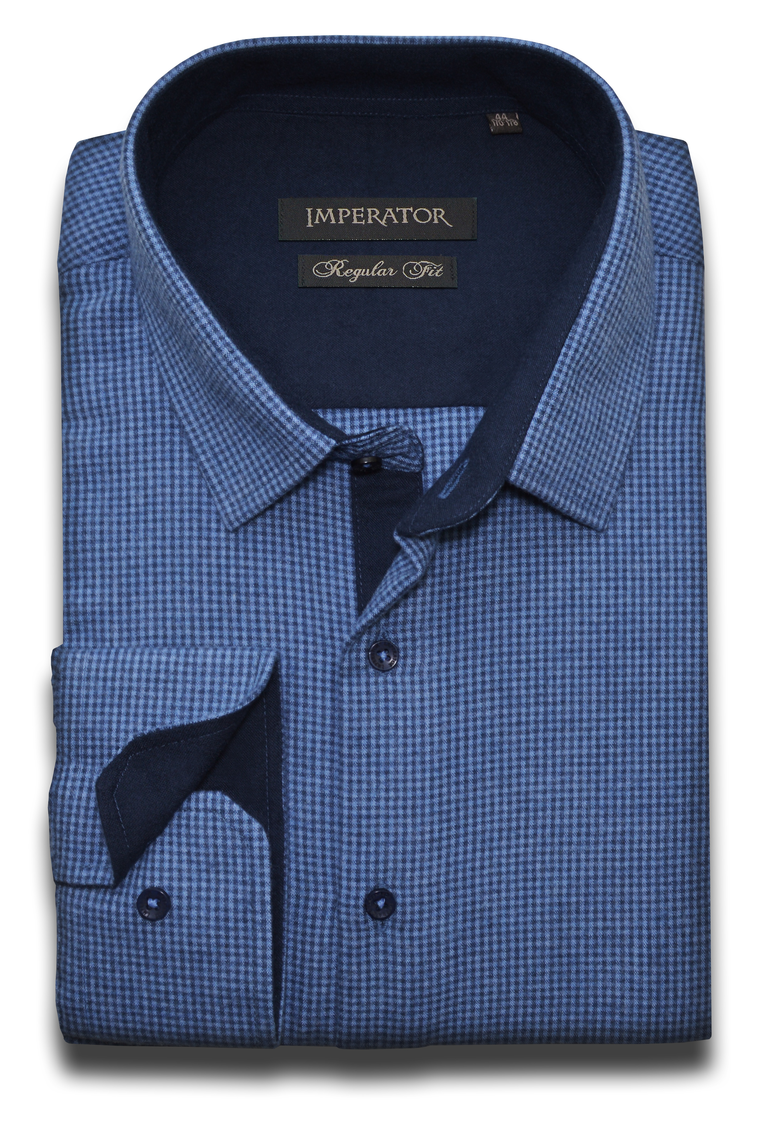 Рубашка мужская Maestro James 4 голубая 42/170-178