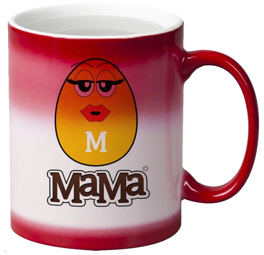 

Кружка CoolPodarok Семья. Мама яйцо