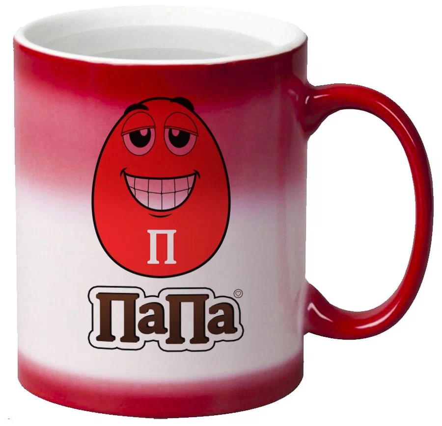 

Кружка CoolPodarok Семья. Папа яйцо