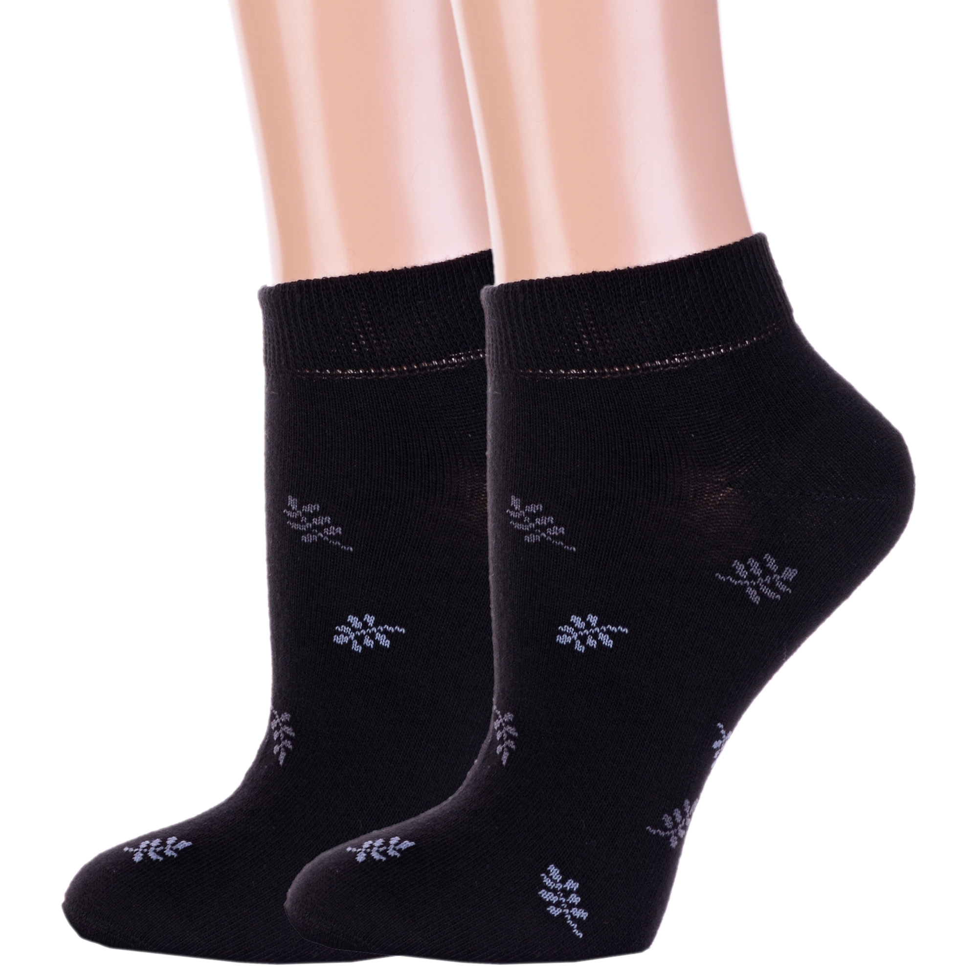Комплект носков женских Брестский чулочный комбинат 2-14с1101 черных 25, 2 пары