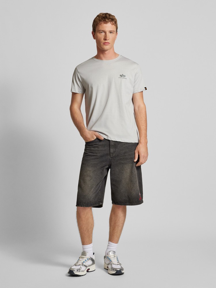 

Футболка мужская Alpha Industries 188505 серая XL, Серый, 188505