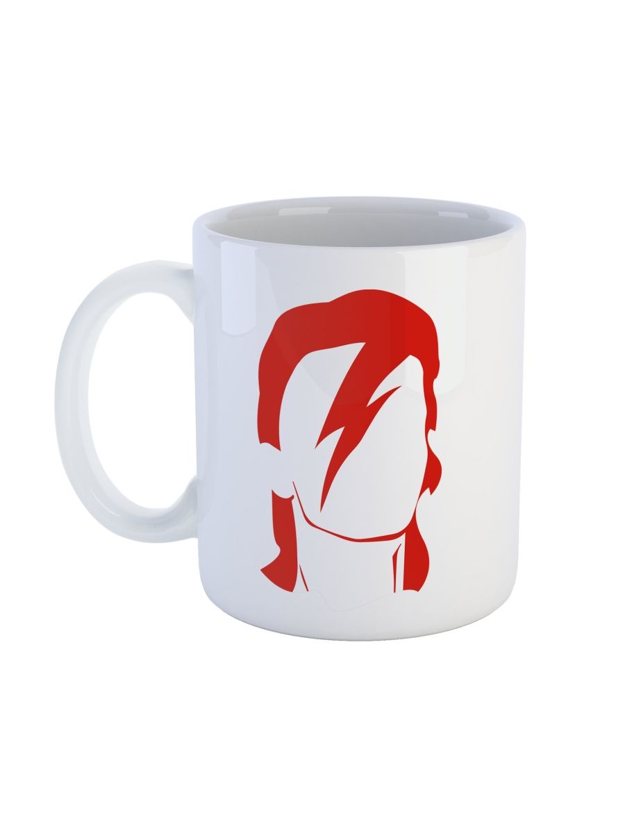 

Кружка Каждому Своё Дэвид Боуи, David Bowie, Рок 330 мл, CU-MZDB14-W/S