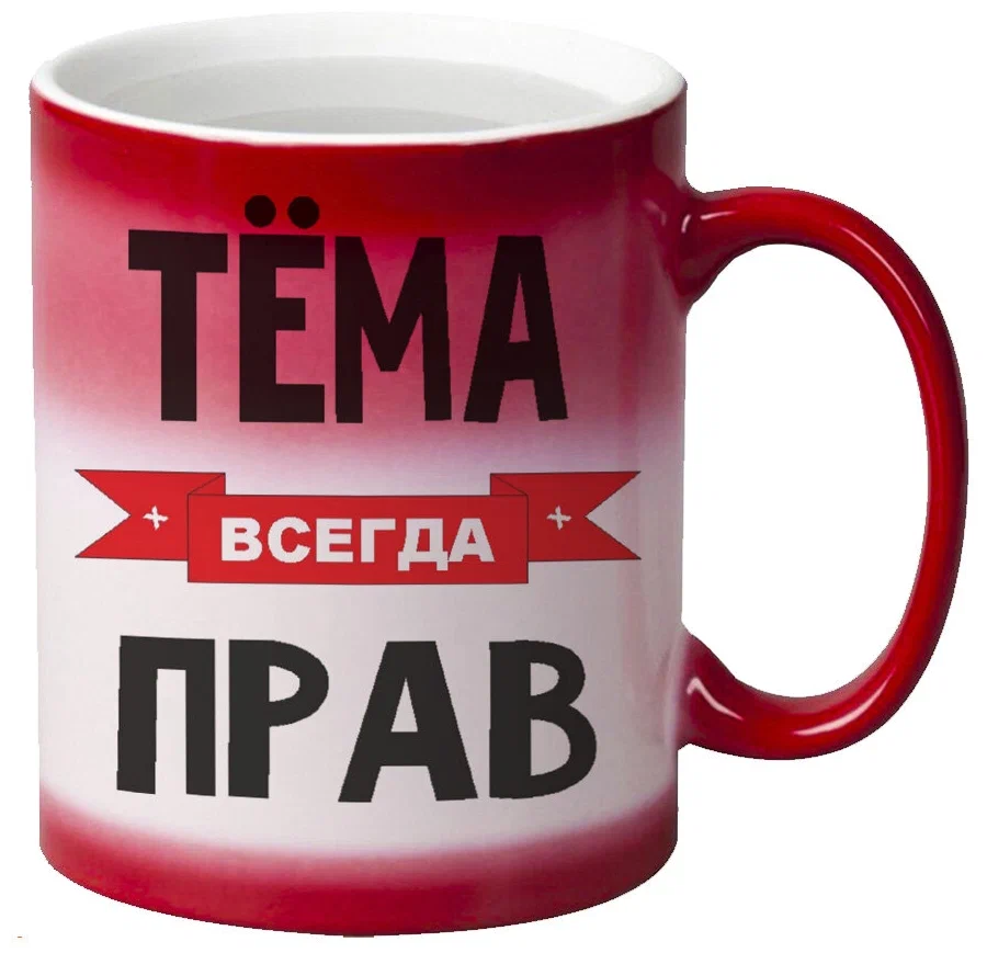 

Кружка CoolPodarok Тема всегда прав
