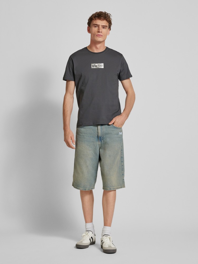 

Футболка мужская Alpha Industries 148514 серая S, Серый, 148514