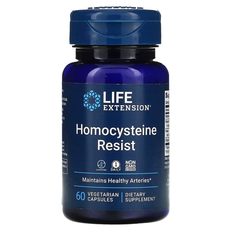 

Гомоцистеин резист Life Extension Homocysteine Resist капсулы 60 шт.