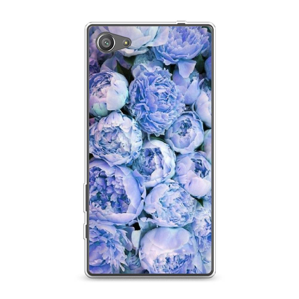 

Чехол Awog на Sony Xperia Z5 compact "Пионы голубые", Разноцветный, 52250-8