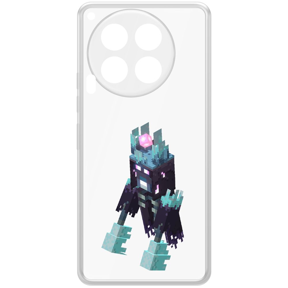 

Чехол-накладка Krutoff Clear Case Minecraft-Несчастный Призрак для TECNO Camon 30 5G, Прозрачный