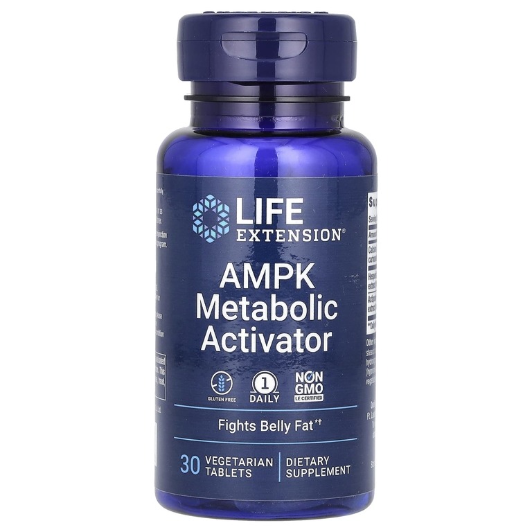 

AMPK активатор метаболизма Life Extension AMPK Metabolic Activator таблетки 30 шт.