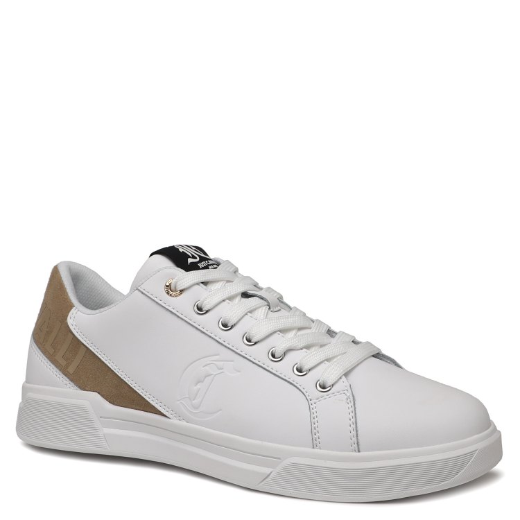 

Кеды мужские Just Cavalli 76QA3SB9 белые 45 EU, Белый, 76QA3SB9