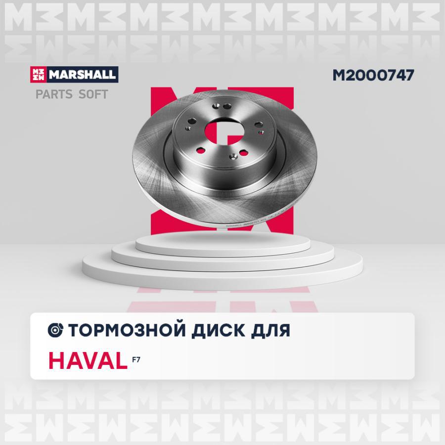 

Тормозной диск задн. Haval F7 19- / F7x 19- кросс-номер: - OEM: 3502011XKY00A