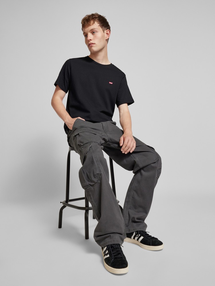 

Футболка мужская Levi's 566050009 черная S, Черный, 566050009