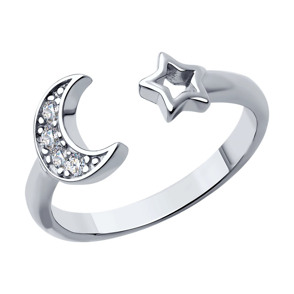 

Кольцо из серебра р. , SOKOLOV 94014007-91, фианит, 94014007-91