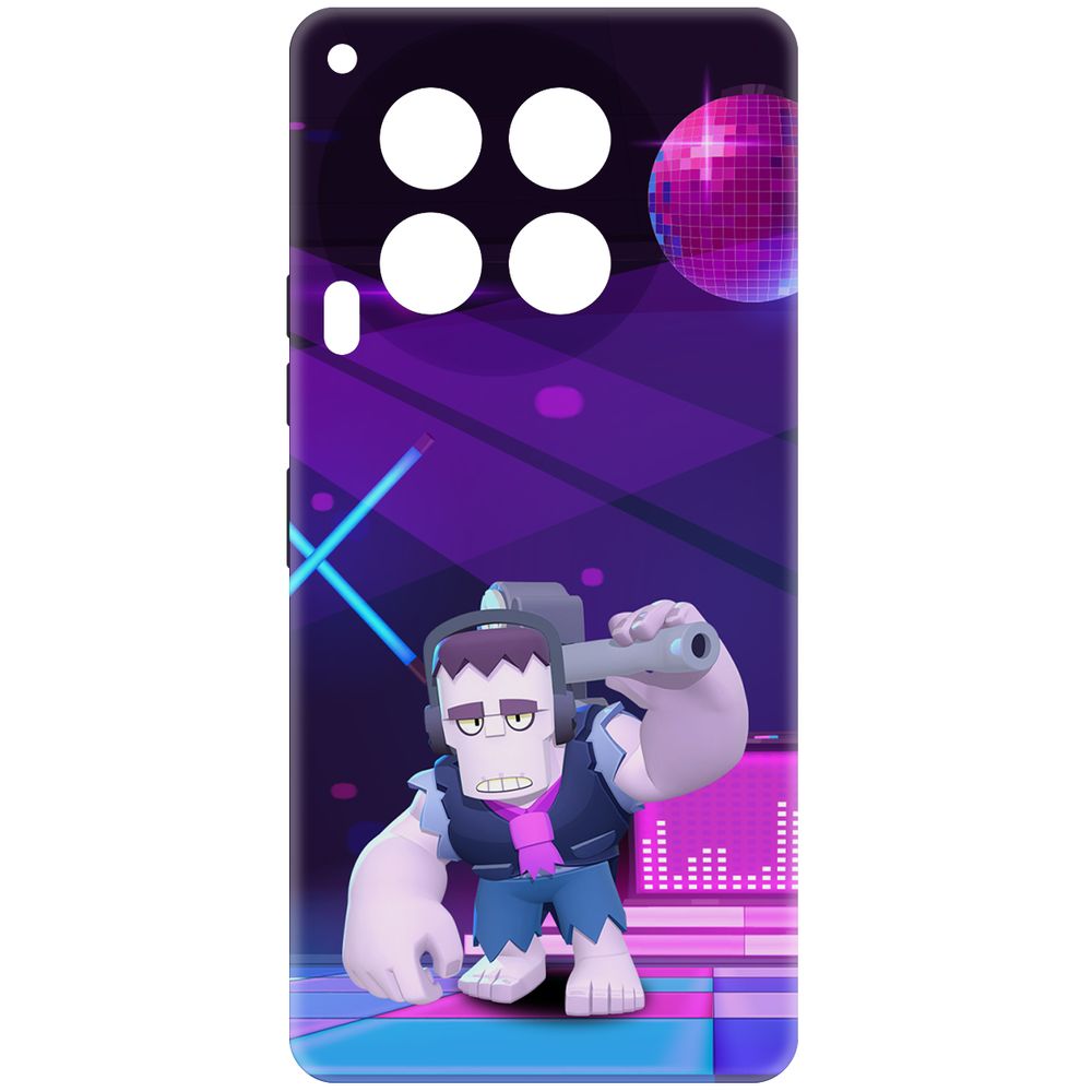 

Чехол-накладка Krutoff Soft Case Brawl Stars - Фрэнк для TECNO Camon 30 5G черный