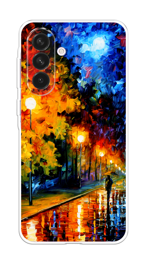 

Чехол на Samsung Galaxy A56 5G "Безлюдная улочка", Оранжевый;желтый;синий, 2110850-1