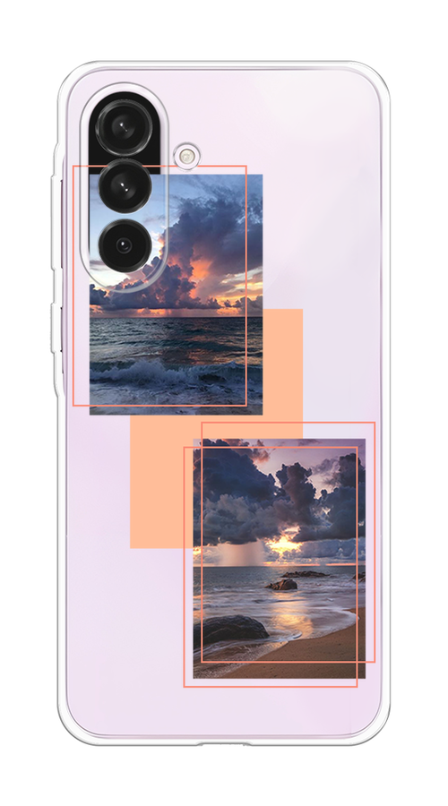 

Чехол на Samsung Galaxy A56 5G "Sky collage", Розовый;прозрачный;синий, 2110850-1