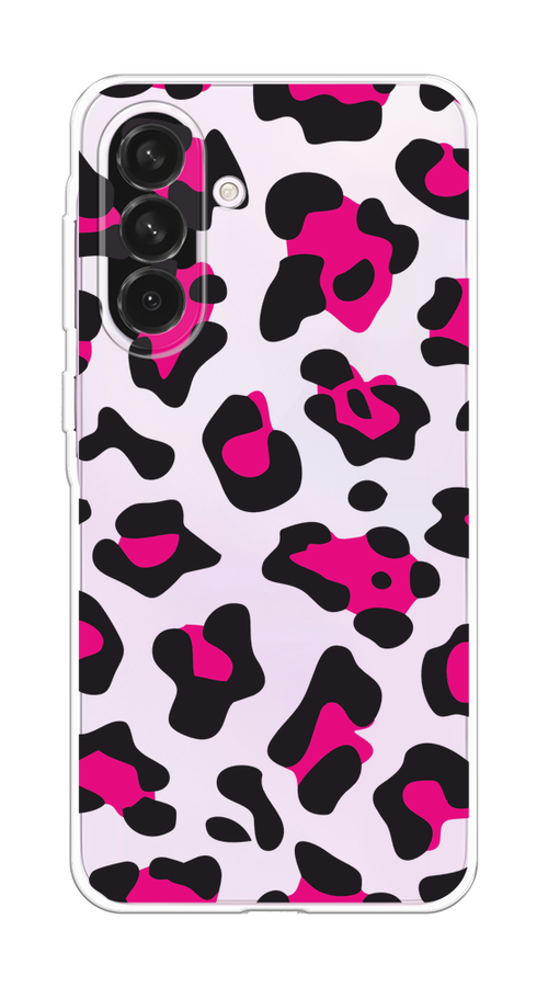 

Чехол на Samsung Galaxy A56 5G "Pink cow spots", Черный;розовый, 2110850-1