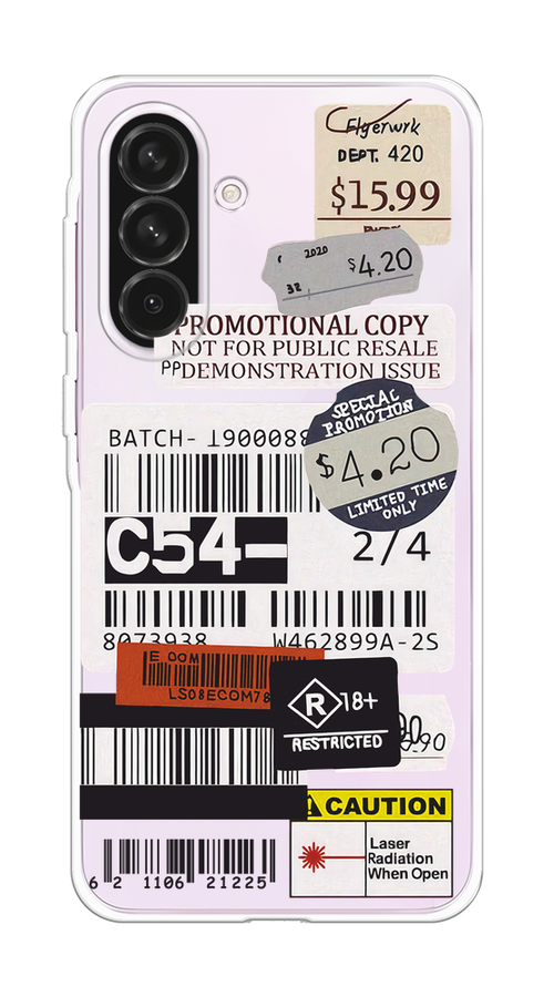 

Чехол на Samsung Galaxy A56 5G "Flight to Paris", Серый;бежевый, 2110850-1
