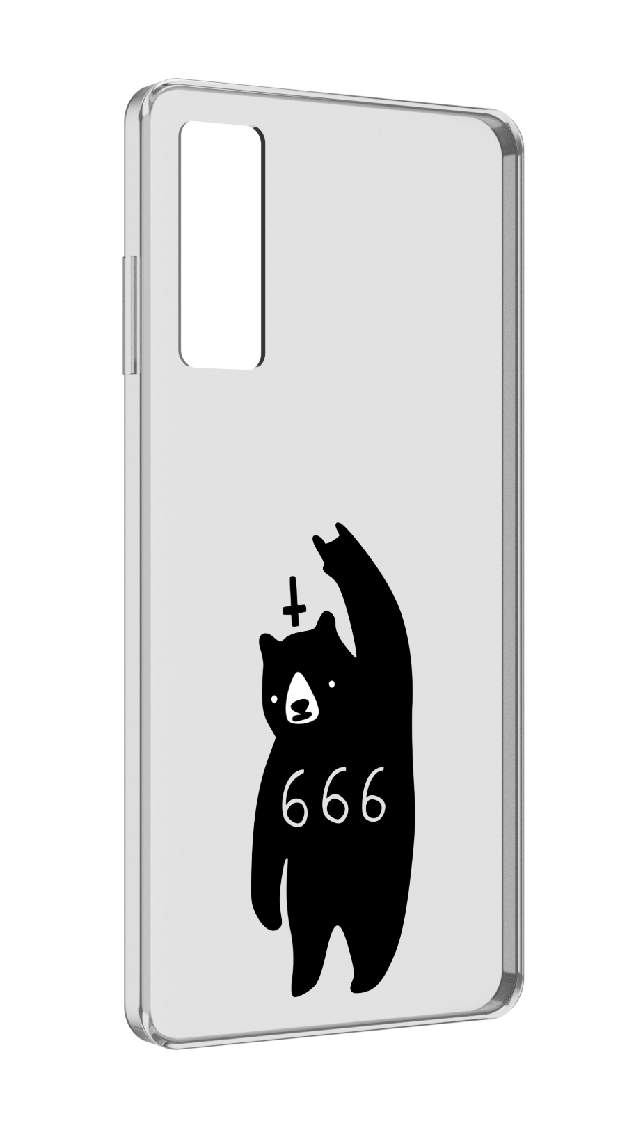 

Чехол MyPads медведь 666 для TCL 20 5G, Прозрачный, Tocco