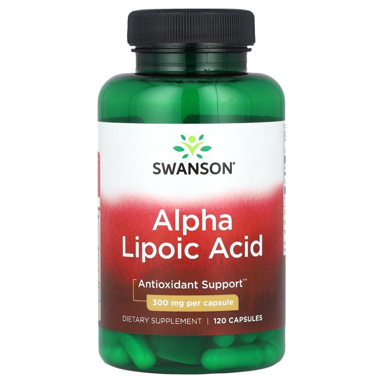 Альфа-липоевая кислота SWANSON Alpha Lipoic Acid капсулы 300 мг 120 шт.