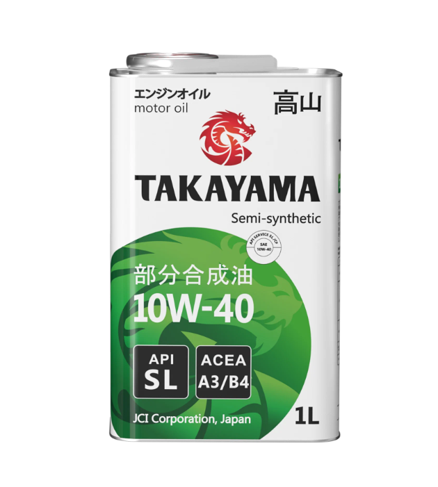 фото Takayama 605046 масло takayama 10/40 api sl, acea a3/b4 п/синтетическое 1 л