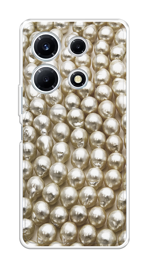 

Чехол на Infinix Note 30 VIP "Жемчуг", Бежевый, 3104750-3
