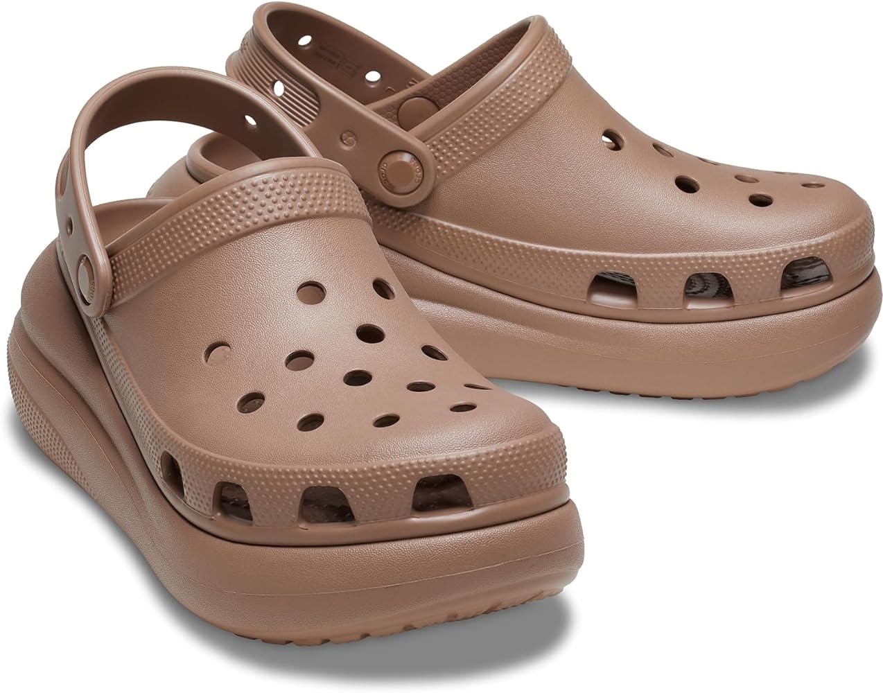 

Сабо унисекс Crocs Crush Clog коричневые M8 US; W10 US, Коричневый, Crush Clog