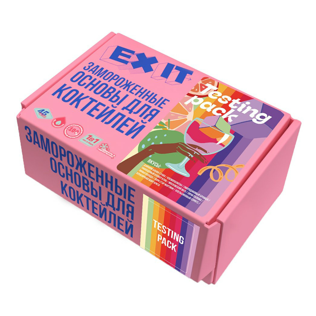 

Смесь для приготовления коктейля Exit тестовый набор замороженная 1 кг