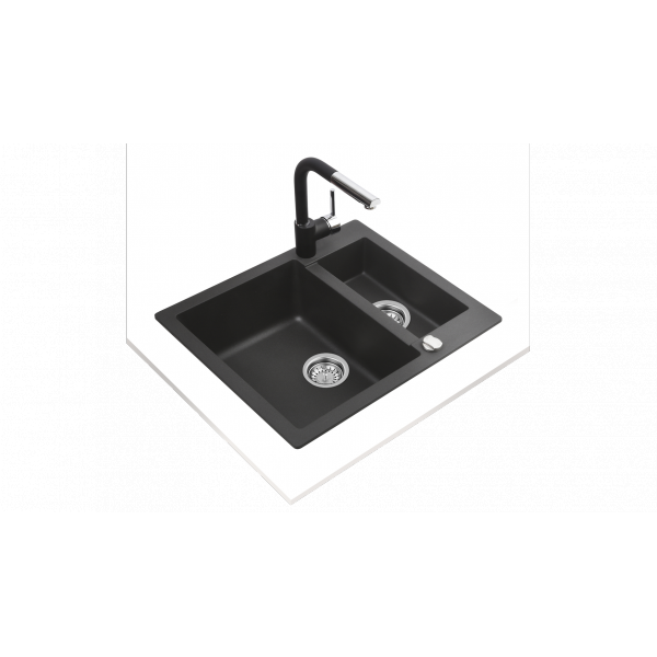 

Мойка из тегранита Teka Easy Clivo 60 S-TQ 1 1/2B черный металлик, Easy Clivo