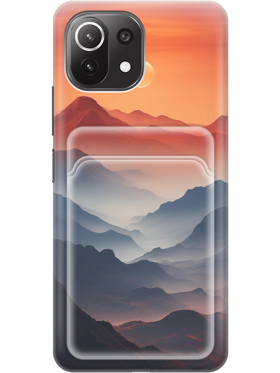 

Силиконовый чехол на Xiaomi Mi 11 Lite/11 Lite 5G с принтом 785478, Прозрачный;оранжевый;черный, 725173310