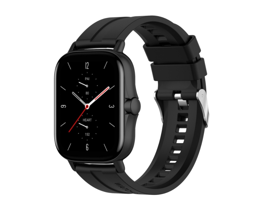 

Сплошной ремешок унисекс MyPads Amazfit GTS 2e черный, Amazfit GTS 2e