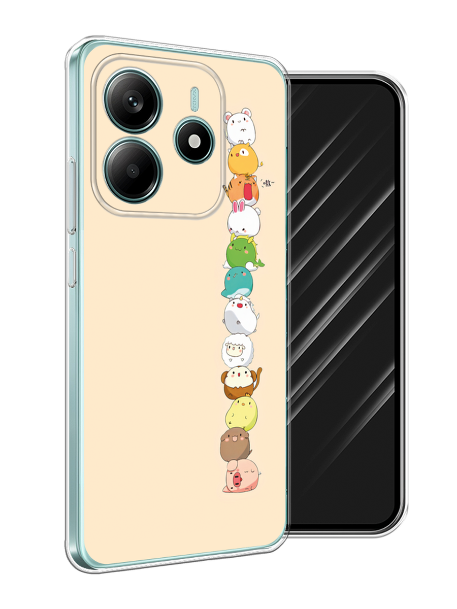 

Чехол Awog на Xiaomi Redmi Note 14 4G "Питомцы Чиби", Желтый, 324150-1