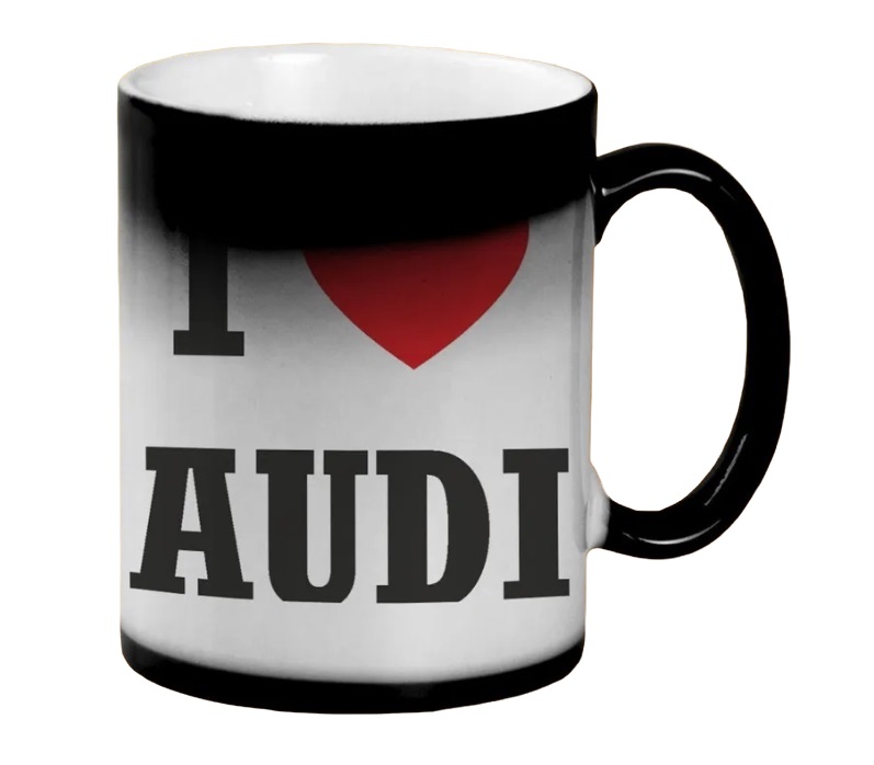 

Кружка CoolPodarok Авто I love audi