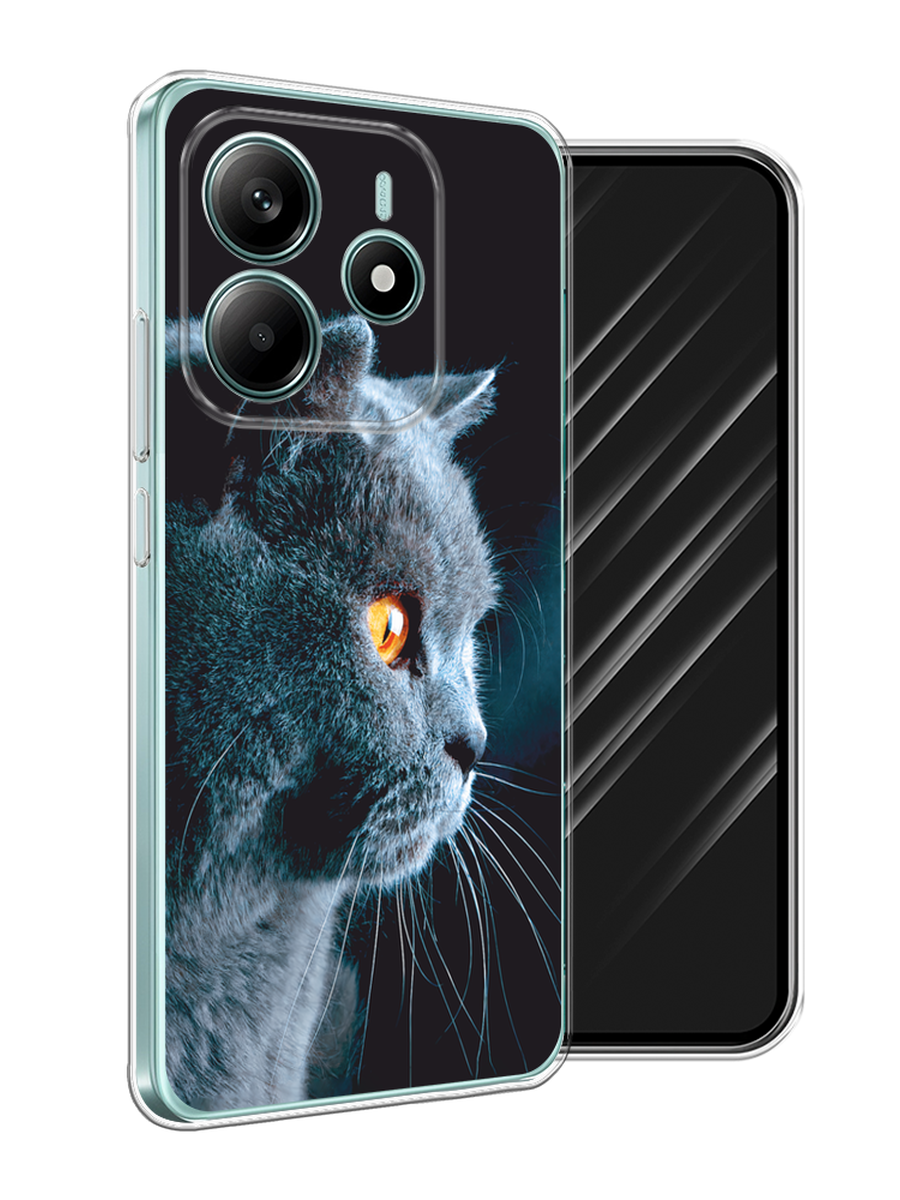 

Чехол Awog на Xiaomi Redmi Note 14 4G "Благородный кот британец", Черный;серый;оранжевый, 324150-1