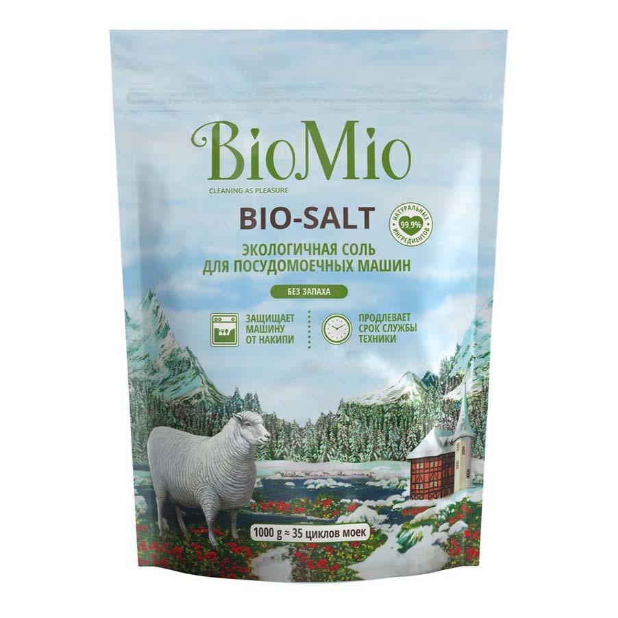 

Соль BioMio Bio-Salt для посудомоечной машины 1 кг
