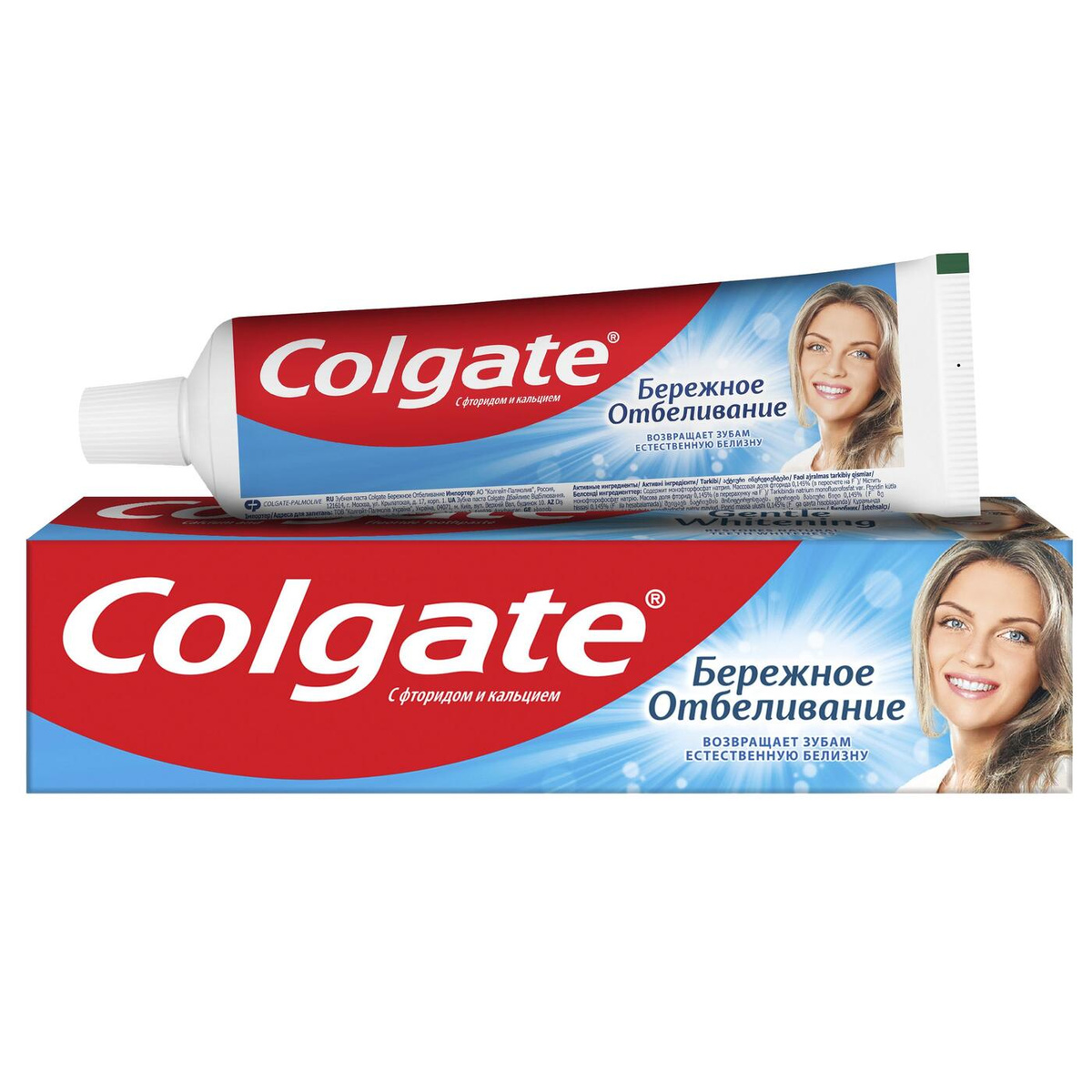 фото Зубная паста colgate бережное отбеливание 100 мл