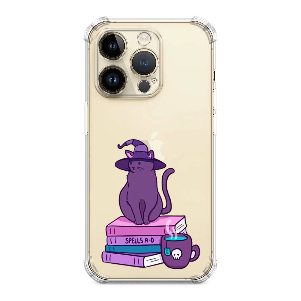 

Чехол Awog на Apple iPhone 14 Pro Max / Айфон 14 Про Макс "Magic Cat", Розовый, 15051-1