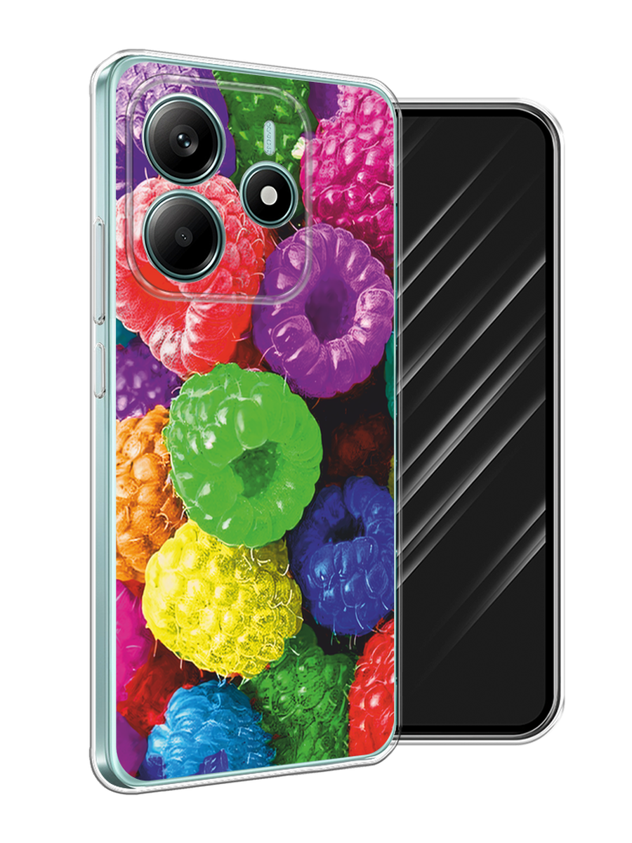 

Чехол Awog на Xiaomi Redmi Note 14 4G "Разноцветная малина", Разноцветный, 324150-1