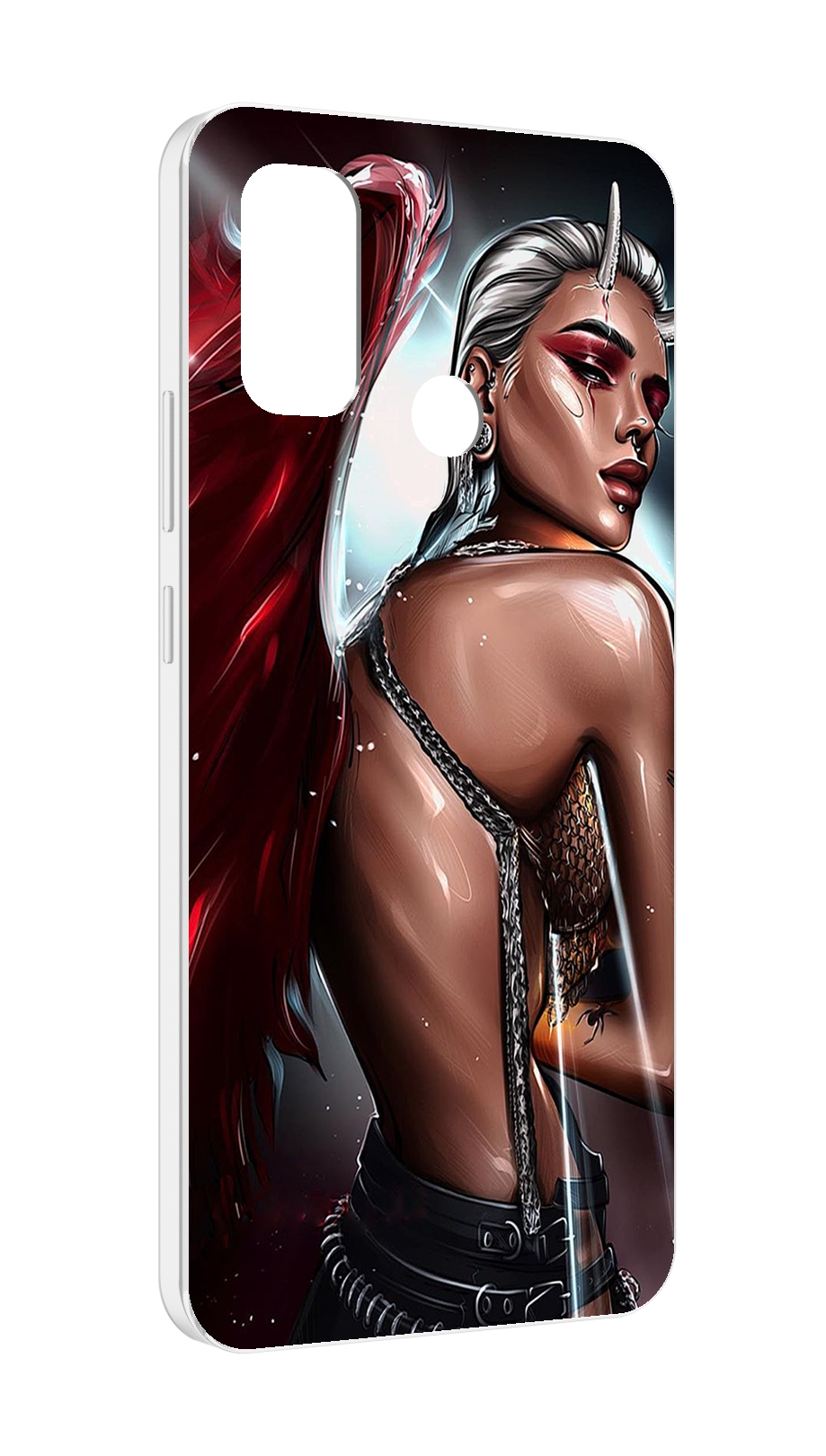 

Чехол MyPads девушка-с-крыльями женский для UleFone Note 10P/Note 10, Прозрачный, Tocco
