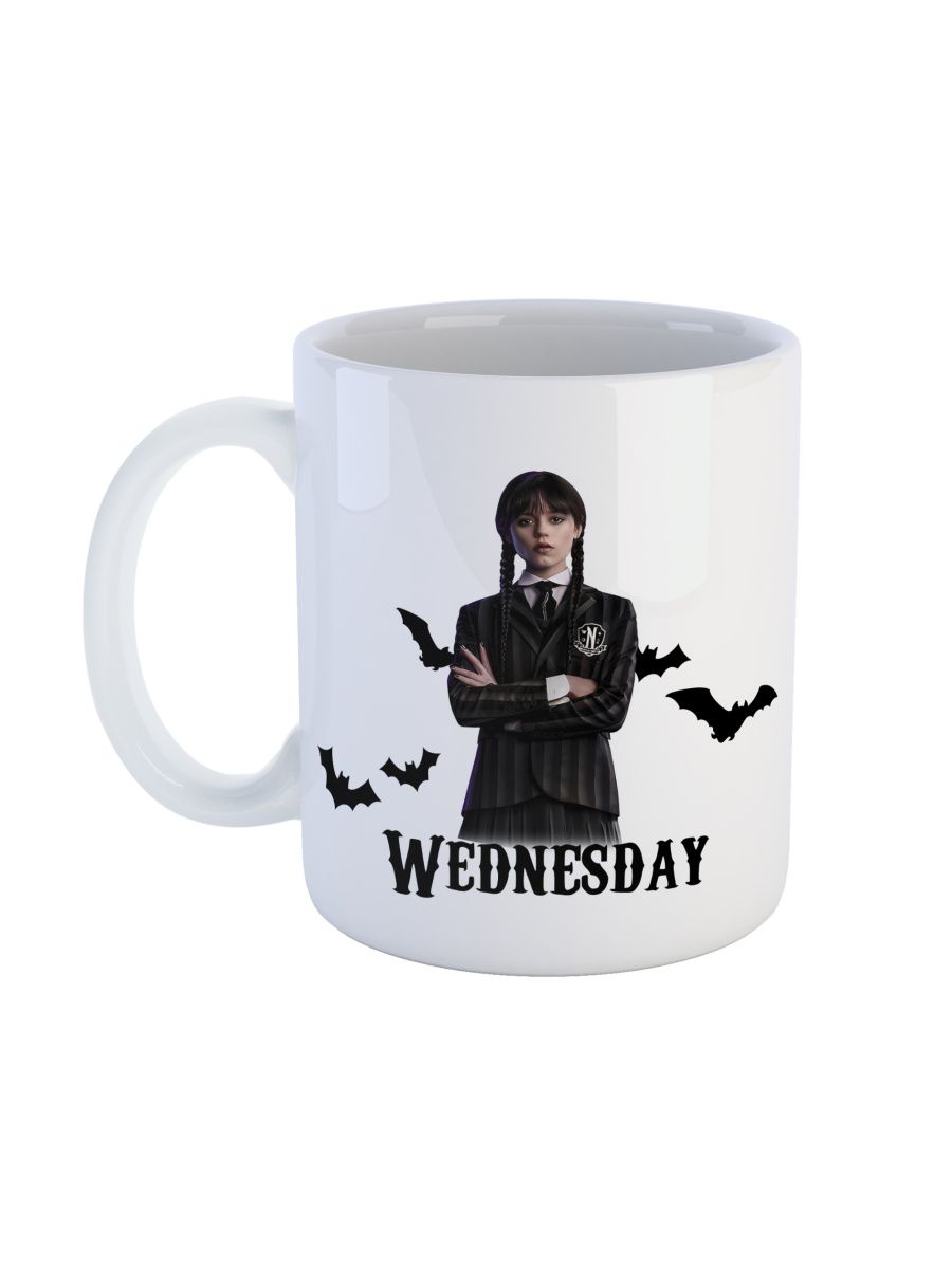 

Кружка Каждому Своё Уэнсдей, Венсдей, Wednesday, Сериал 330 мл, CU-SRWN16-W/S