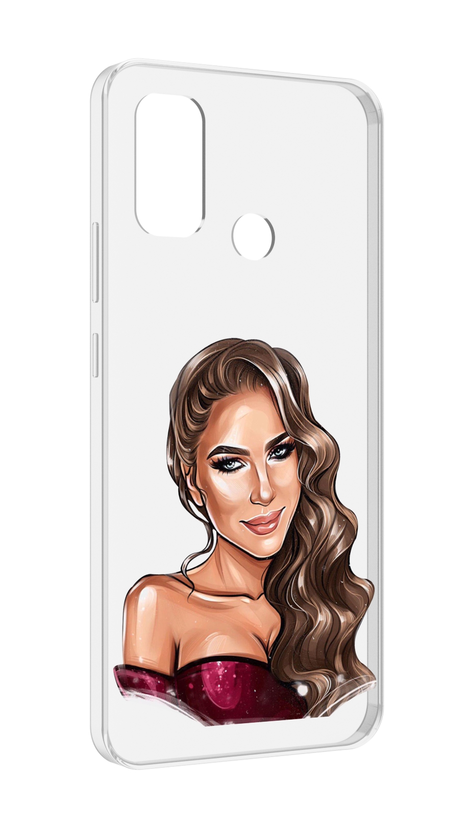 

Чехол MyPads девушка-с-улыбкой женский для UleFone Note 10P/Note 10, Прозрачный, Tocco