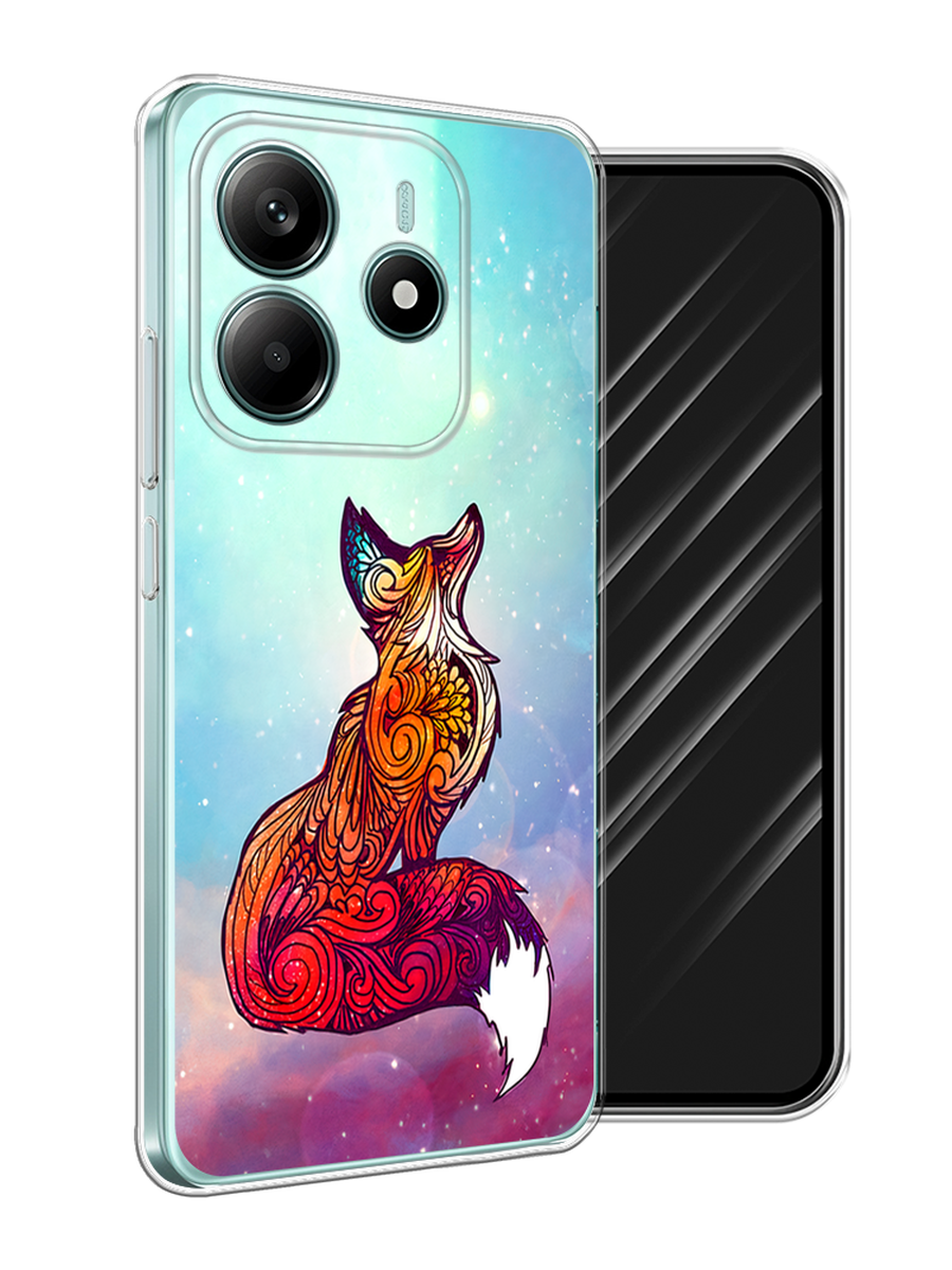 

Чехол Awog на Xiaomi Redmi Note 14 4G "Лиса 1", Голубой;фиолетовый, 324150-1