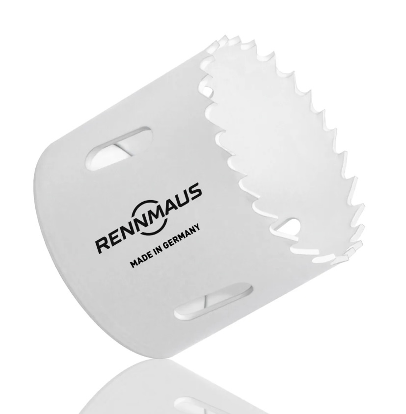 Коронка пильная 52 мм RENNMAUS RMG052, 04052760001, крупный зуб