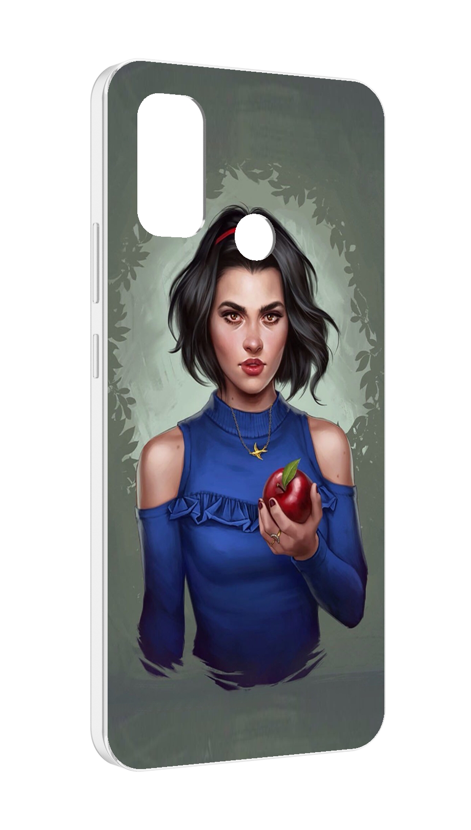 

Чехол MyPads девушка-с-яблоком женский для UleFone Note 10P/Note 10, Прозрачный, Tocco