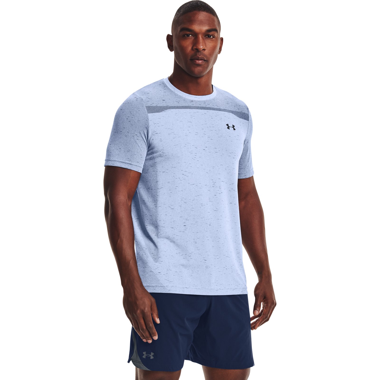 фото Футболка мужская seamless ss tee under armour синяя xl