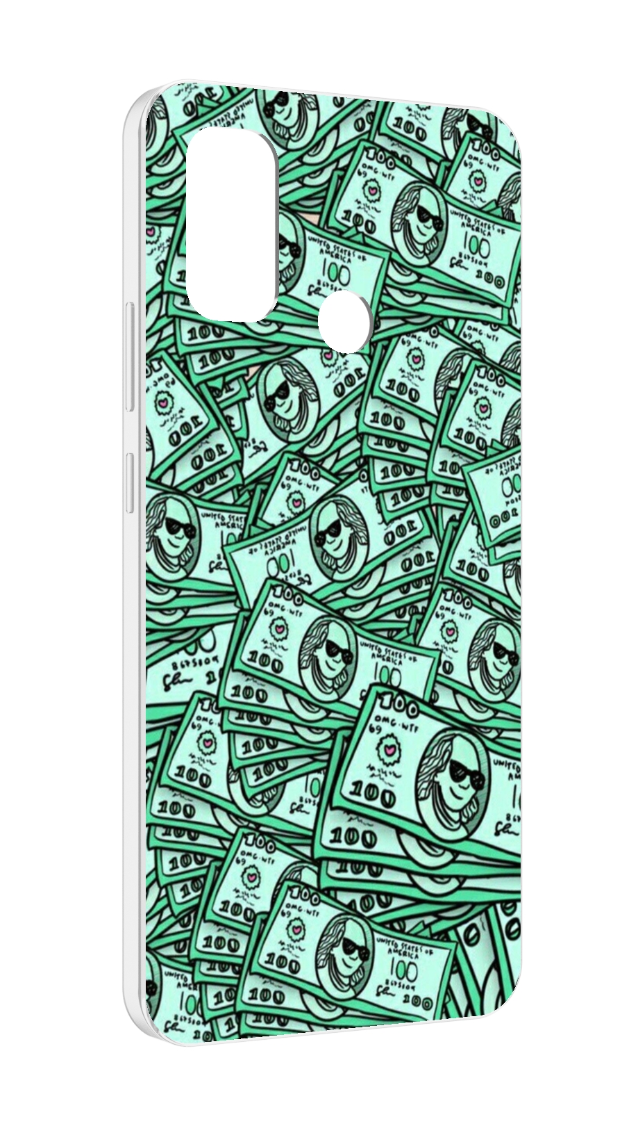 

Чехол MyPads доллары картинка для UleFone Note 10P/Note 10, Прозрачный, Tocco