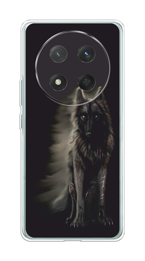 

Чехол на Honor X9C/X60 Pro "Туманный волк", Черный, 6125350-1